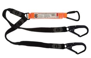 LINQ Elite Double Leg Elasticated Lanyard 1.8m