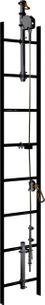 Lad-Saf Vertical Cable System Bracketry, Climb Ext. 2 user,