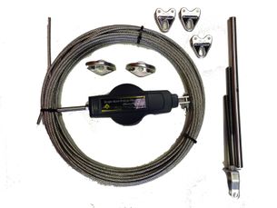 Latchways Single Span System Kit (62m)