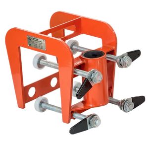 BTS Shoring Barrel Mount Base Adjustable Throat jaw opening