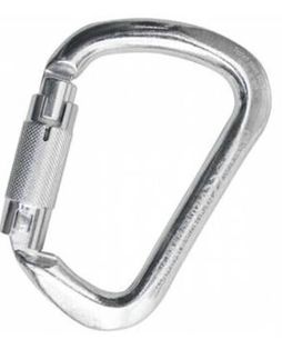 Kong Large Triple Action Stainless Steel Karabiner