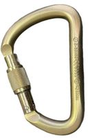 Large D Screw Gate Karabiner. 53kN