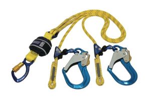 SALA FORCE2 2.0M ADJ. Twin rope lanyard with DA scaff hooks