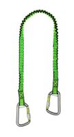 NLG GO Bungee Tool Lanyard, Twin Carabiner