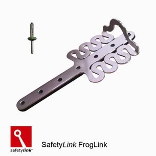 FrogLink Metal Roof Anchor Point + Aluminium Rivets