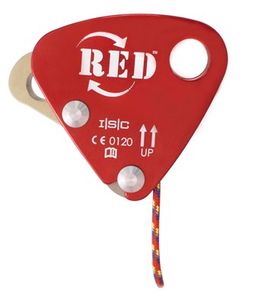 Red Backup Device with Fixed Tow Cord