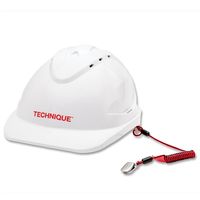 Coil Hard Hat Tether ea