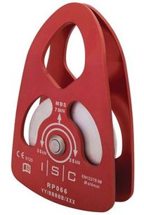 ISC Prusik Pulley Large Single Alloy