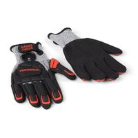 Technique Solutions C5 Impact Gloves with Tether