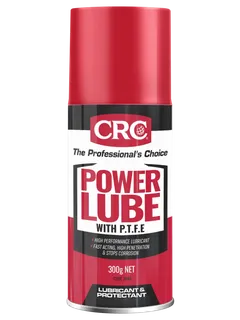 CRC POWER LUBE WITH PTFE MULTI-USE LUBRICANT AEROSOL 300G EA