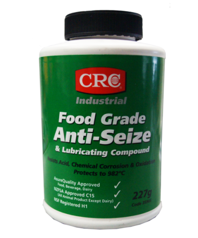 CRC INDUSTRIAL ANTISEIZE AND LUBRICATING COMPOUND (FOOD GRADE) BOTTLE 227G EA