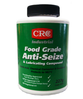 CRC INDUSTRIAL ANTISEIZE AND LUBRICATING COMPOUND (FOOD GRADE) BOTTLE 227G EA
