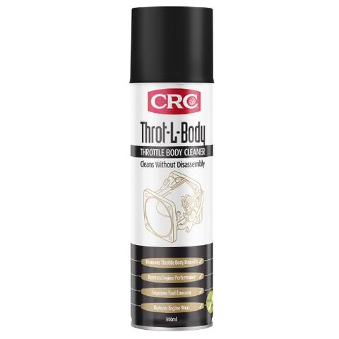 CRC THROT-L-BODY CLEANER AEROSOL 500ML EA