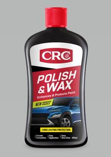 CRC POLISH AND WAX BOTTLE 500ML EA