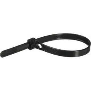 CABLE TIES BLACK 162 X 4.8 MM PACK/100