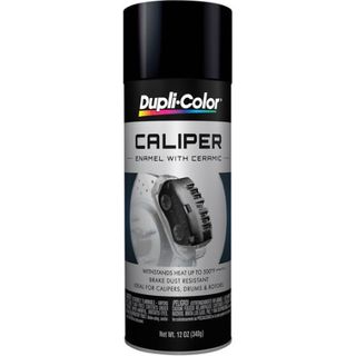 DUPLI-COLOR CALIPER PAINT ENAMEL/RESIN GLOSS BLACK AEROSOL 340G EA