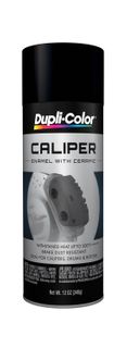 DUPLI-COLOR CALIPER PAINT ENAMEL/RESIN SATIN BLACK AEROSOL 340G EA