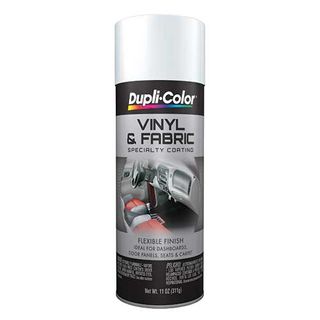 DUPLI-COLOR VINYL AND FABRIC SPRAY WHITE AEROSOL 312G EA