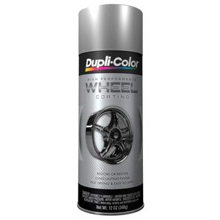 DUPLI-COLOR HIGH PERFORMANCE WHEEL COATING SILVER AEROSOL 312G EA