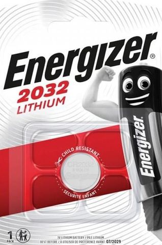 ENERGIZER COIN BATTERY LITHIUM CR2032 3V BL/1