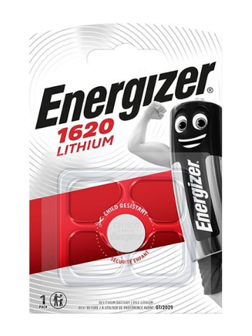 ENERGIZER COIN BATTERY LITHIUM CR1620 3V BL/1