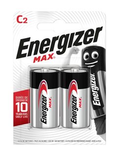 ENERGIZER MAX BATTERY C BL/2