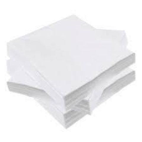 SERVIETTES / LUNCH NAPKINS 300X300MM 1PLY WHITE BOX/3000