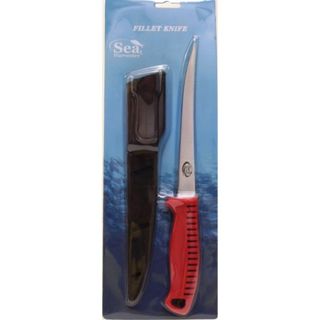 SEA HARVESTER FILLET KNIFE BLACK 7IN (WITH SHEATH) EA *NEW BARCODE*