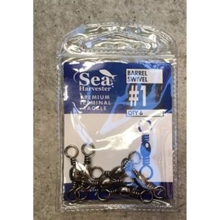 SEA HARVESTER BLUE BARRELL SWIVEL #1 PACK/6