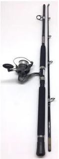 FISHING ROD AND REEL 6FT 6INCH SPIN COMBO EA