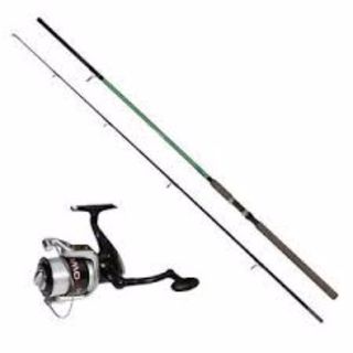 FISHING ROD AND REEL 12FT SURF CASTING COMBO EA