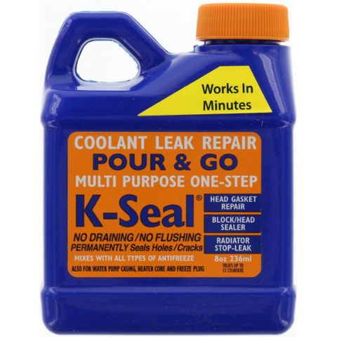 K-SEAL COOLANT LEAK REPAIR (POUR AND GO) 236ML EA