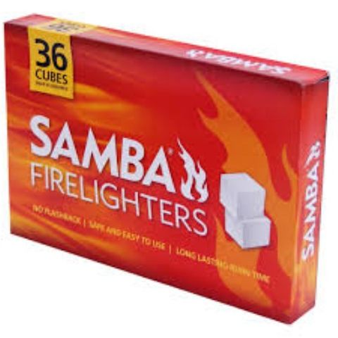SAMBA ORIGINAL FIRE LIGHTER CUBES PACK/36
