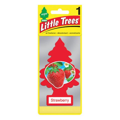AIR FRESHENERS LITTLE TREES STRAWBERRY BL/1