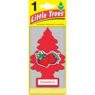 AIR FRESHENERS LITTLE TREES STRAWBERRY BL/1