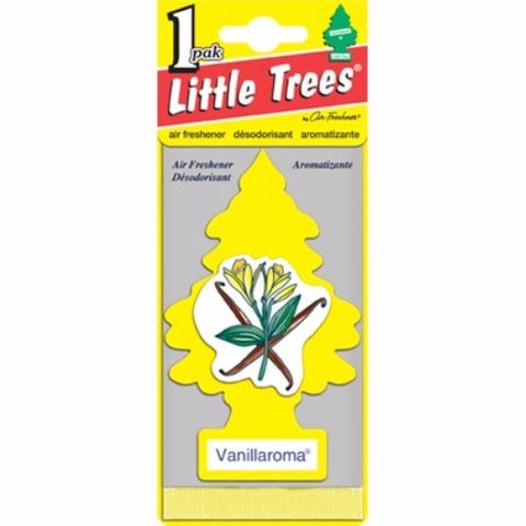 AIR FRESHENERS LITTLE TREES VANILLAROMA BL/1