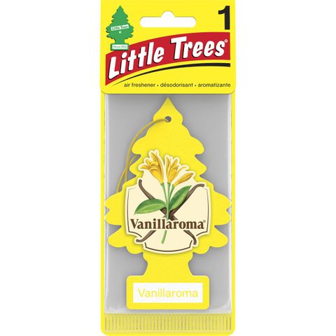 AIR FRESHENERS LITTLE TREES VANILLAROMA BL/1