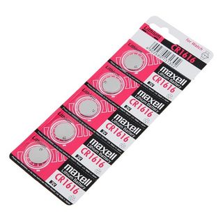 MAXELL COIN BATTERY LITHIUM CR1616 3V PACK/5