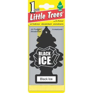AIR FRESHENERS LITTLE TREES BLACK ICE BL/1