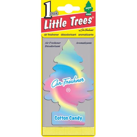 AIR FRESHENERS LITTLE TREES COTTON CANDY BL/1