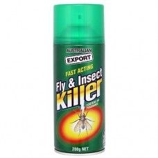 EXPORT FAST ACTING FLY AND INSECT SPRAY AEROSOL 200G EA