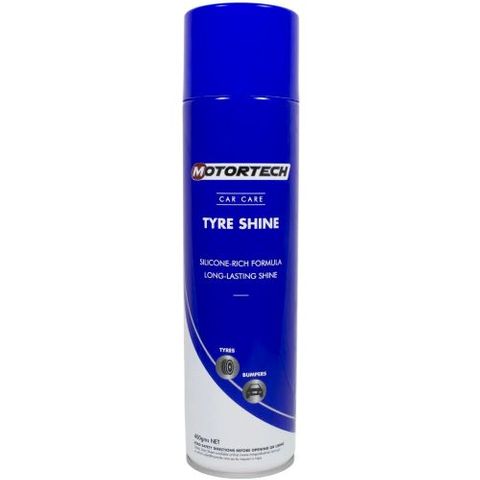 MOTORTECH TYRE SHINE AEROSOL 400G EA