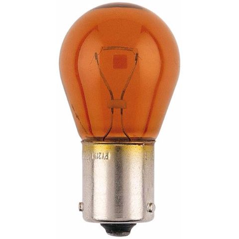 NARVA BULB 12V 21W BA15s AMBER (47384) BL/1