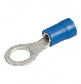 NARVA TERMINAL RING BLUE 6.3MM (56080) BL/20