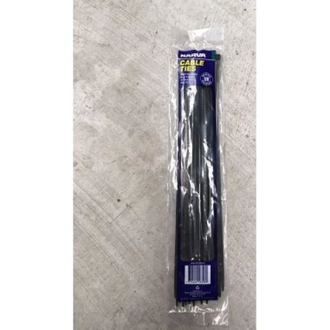NARVA CABLE TIE 4.8x370MM BLACK (56308) PACK/25