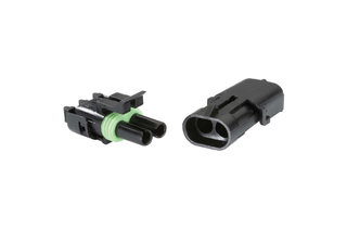 NARVA CONNECTOR 2 WAY W/PROOF 20AMP MALE/FEMALE SET (56472) BL/1