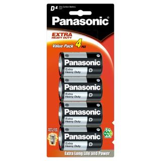 PANASONIC EXTRA HD BATTERY D BL/4 BOX/10
