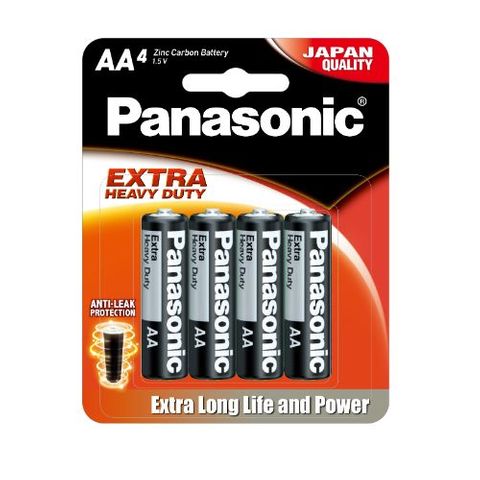 PANASONIC EXTRA HD BATTERY AA BL/4 BOX/12
