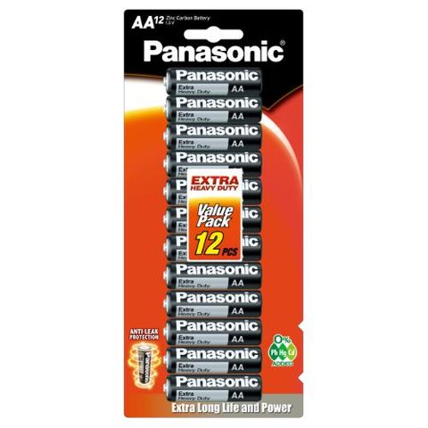 PANASONIC EXTRA HD BATTERY AA BL/12 BOX/10