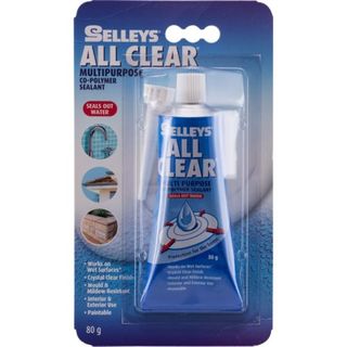 SELLEYS ALL CLEAR SEALANT TUBE 80G BL/1